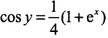 微分方程cosydx+（1+e-x）sinydy=0满足初始条件的特解是（）。